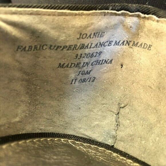 Liz Claiborne gray black tweed pumps 3 1/4" heel size 10 "Joanie" - Picture 3 of 5